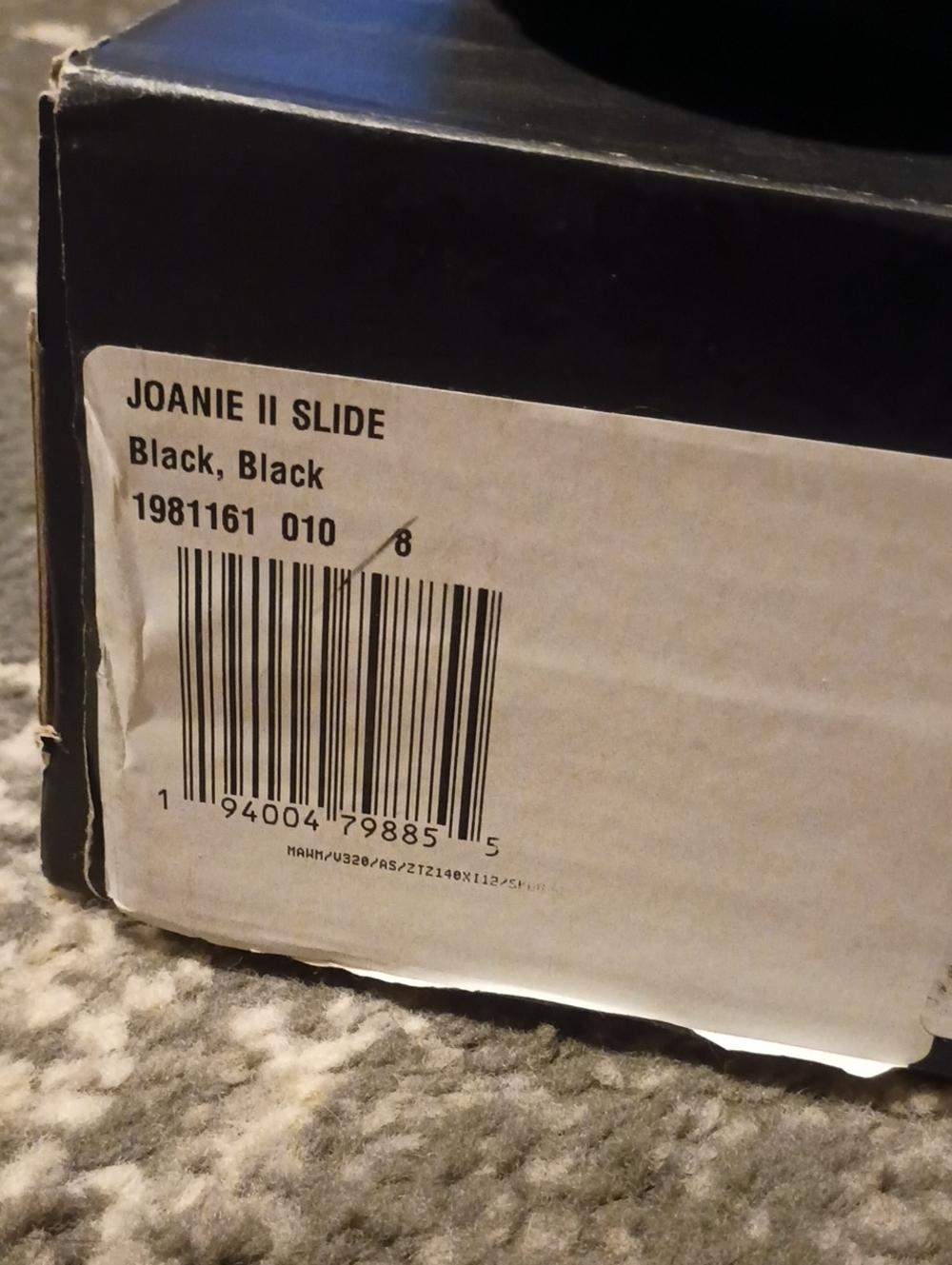 Sorel Joanie II Slide - Black Suede